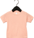 3413B Bella + Canvas Triblend Baby Short Sleeve Te in Peach triblend
