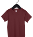 Bella + Canvas 3001T Toddler Tee in Maroon