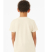 3413Y Bella + Canvas Youth Triblend Jersey Short S in Solid natural triblend