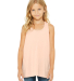 8800Y Bella + Canvas Youth Flowy RacerbackTank in Peach