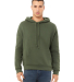 3729 Bella + Canvas Unisex Sponge Fleece Pullover  in Military green