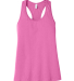 6008 Bella + Canvas Women's Jersey Racerback Tank in Charity pink