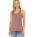 6008 Bella + Canvas Women's Jersey Racerback Tank in Heather mauve