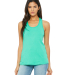 6008 Bella + Canvas Women's Jersey Racerback Tank in Teal