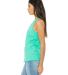 6008 Bella + Canvas Women's Jersey Racerback Tank in Teal