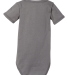 100B Bella + Canvas Baby Short Sleeve Onesie in Asphalt