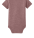 100B Bella + Canvas Baby Short Sleeve Onesie in Heather mauve