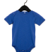 100B Bella + Canvas Baby Short Sleeve Onesie in True royal