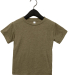 3413T Bella + Canvas Toddler Triblend Short Sleeve in Olive triblend