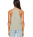 500 8809 Women's Flowy High Neck Tank in Heather stone
