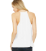 500 8809 Women's Flowy High Neck Tank in White