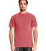Next Level 7415 Inspired Dye Pocket Crew in Smoked paprika