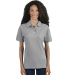 Jerzees 443W Women's Easy Care Double Mesh Ringspu in Athletic heather
