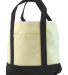 Liberty Bags 8867 Seaside Cotton Canvas Tote in Black