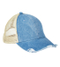 Ollie Cap in Light denim/ tan