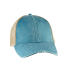 Ollie Cap in Teal/ tan