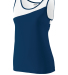 Augusta Sportswear 354 Women's Accelerate Jersey in Navy/ white