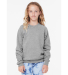 Bella + Canvas 3901Y Youth Sponge Fleece Crewneck  in Athletic heather