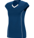 Augusta Sportswear 1218 Women's Blash Jersey in Navy/ white