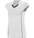 Augusta Sportswear 1218 Women's Blash Jersey in White/ black