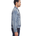 Threadfast Apparel 370J Unisex Denim Jacket in Light denim
