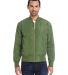 Threadfast Apparel 395J Unisex Bomber Jacket in Army