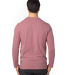Threadfast Apparel 100LS Unisex Ultimate Long-Slee in Maroon heather