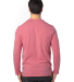 Threadfast Apparel 100LS Unisex Ultimate Long-Slee in Red heather