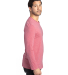 Threadfast Apparel 100LS Unisex Ultimate Long-Slee in Red heather