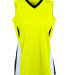 Augusta Sportswear 1355 Women's Tornado Jersey in Power yellow/ black/ white