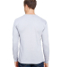 Bayside Apparel 3055 Union-Made Long Sleeve T-Shir in Ash