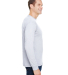 Bayside Apparel 3055 Union-Made Long Sleeve T-Shir in Ash
