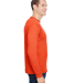 Bayside Apparel 3055 Union-Made Long Sleeve T-Shir in Bright orange