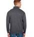 Bayside Apparel 920 USA-Made Quarter-Zip Pullover  in Charcoal heather