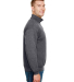 Bayside Apparel 920 USA-Made Quarter-Zip Pullover  in Charcoal heather