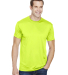 Bayside Apparel 5300 USA-Made Performance Tee in Lime green