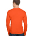 Bayside Apparel 5360 USA-Made Long Sleeve Performa in Bright orange