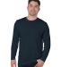Bayside Apparel 5360 USA-Made Long Sleeve Performa in Navy