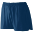 Augusta Sportswear 987 Women's Trim Fit Jersey Sho in Navy