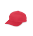 Augusta Sportswear 6206 Youth Six-Panel Cotton Twi in Red