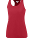 Augusta Sportswear 2434 Women's Sojourner Tank in Red