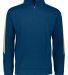 Augusta Sportswear 4386 Medalitst 2.0 Pullover in Navy/ vegas gold