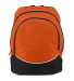 Augusta Sportswear 1915 Tri-Color Backpack in Orange/ black/ white