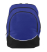 Augusta Sportswear 1915 Tri-Color Backpack in Purple/ black/ white