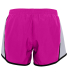 Augusta Sportswear 1266 Girls' Pulse Team Short in Power pink/ white/ black