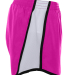 Augusta Sportswear 1266 Girls' Pulse Team Short in Power pink/ white/ black