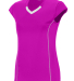 Augusta Sportswear 1219 Girls' Blash Jersey in Power pink/ white
