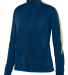Augusta Sportswear 4397 Ladies Medalist Jacket 2.0 in Navy/ vegas gold