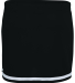 Augusta Sportswear 9125 Women's Energy Skirt in Black/ white