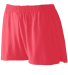 Augusta Sportswear 988 Girls' Trim Fit Jersey Shor in Red
